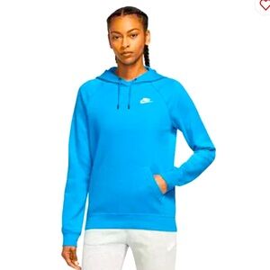 Women’s blue Nike hoodie